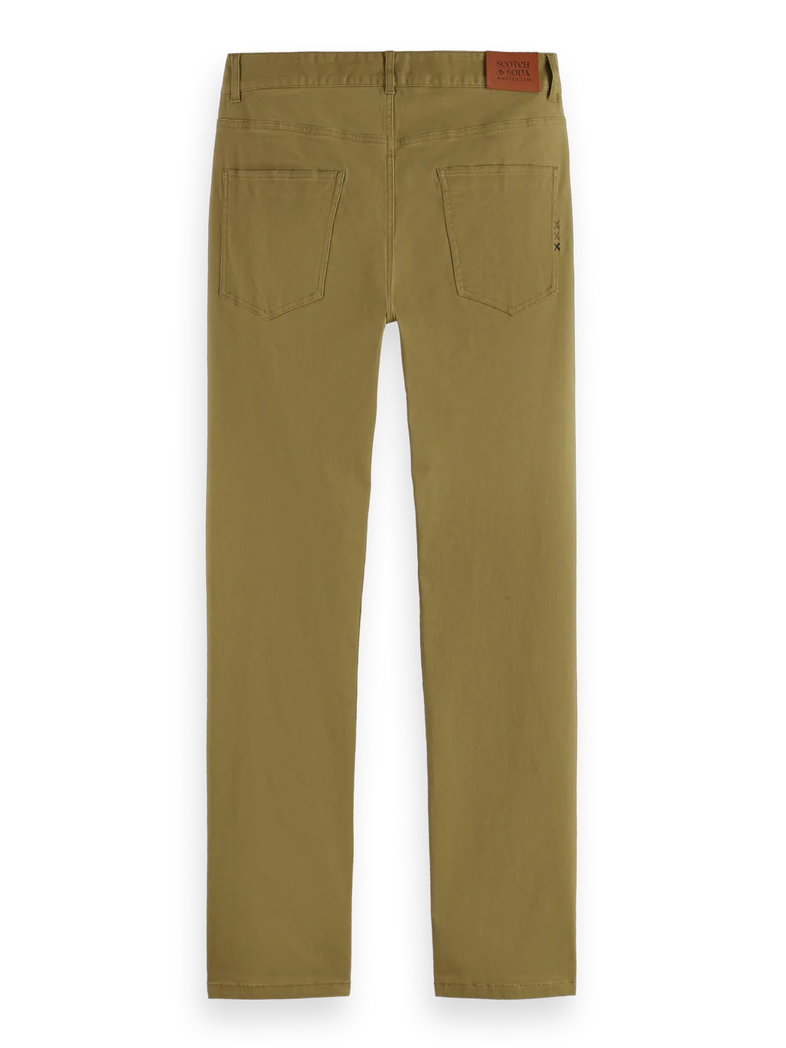 Ralston Washed Cotton Blend Chino Pant