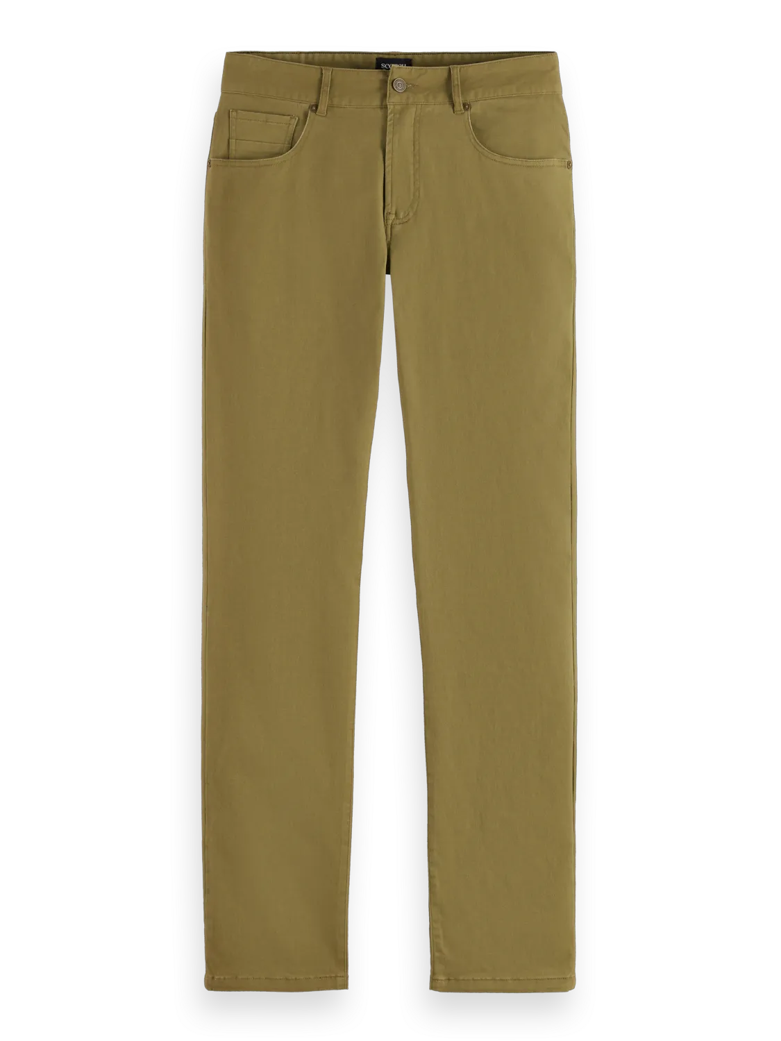 Ralston Washed Cotton Blend Chino Pant