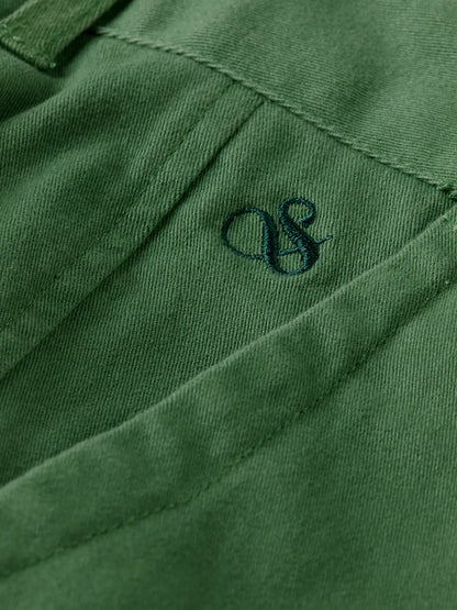 Stuart Washed Cotton Blend Chino