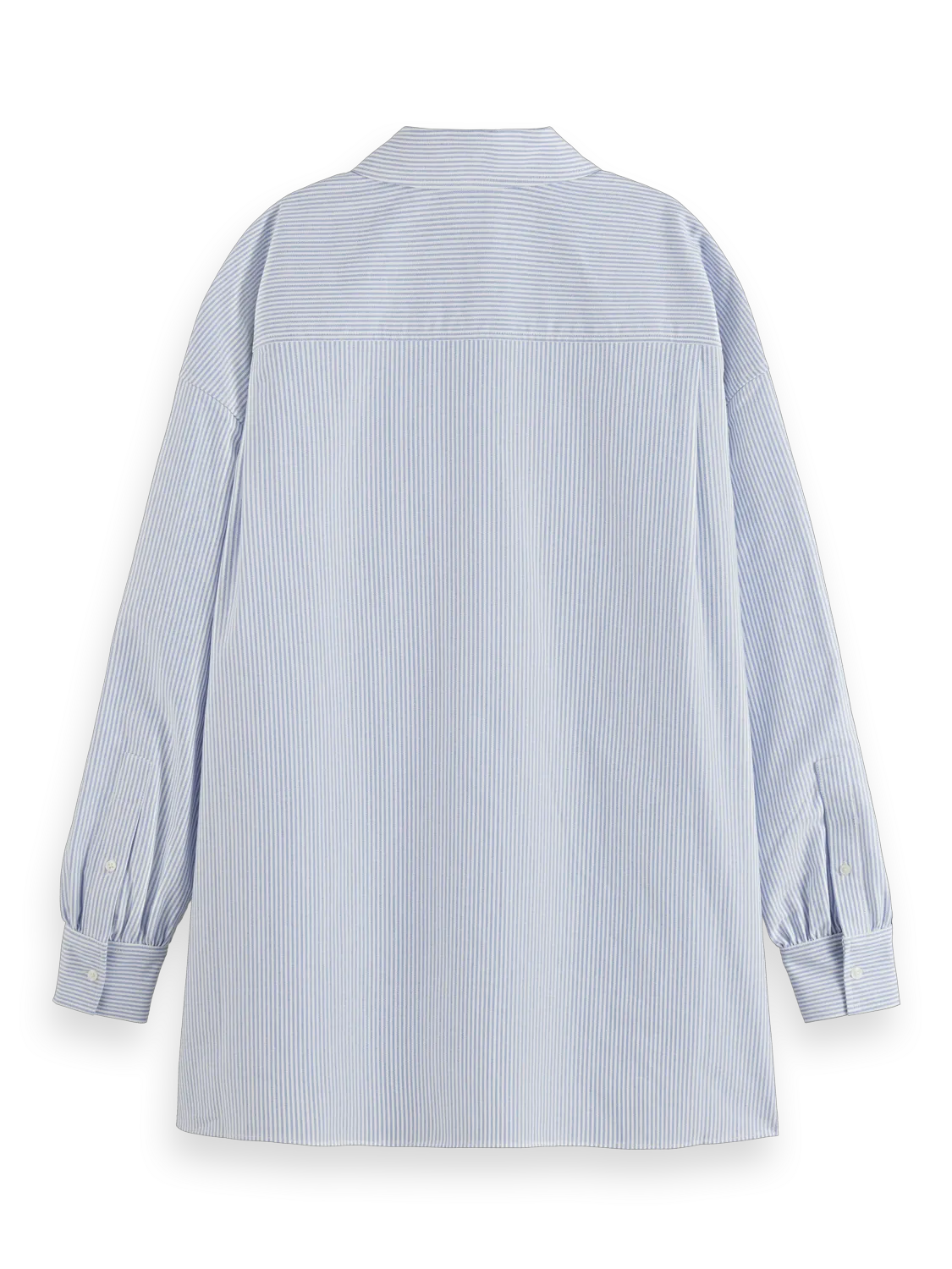 Essentials — Girlfriend Striped Oxford Shirt