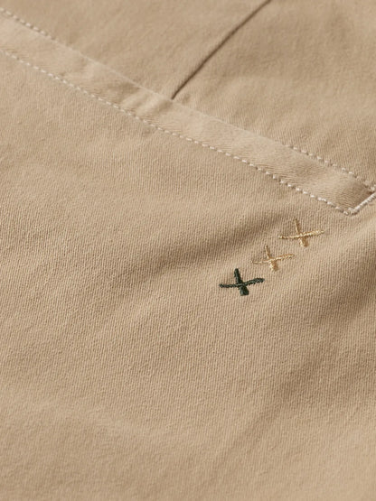 Essentials — Stuart Cotton-Blend Twill Short