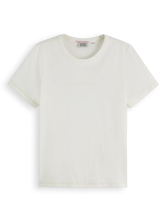 Essentials — Regular Fit Flatlock Logo T-Shirt