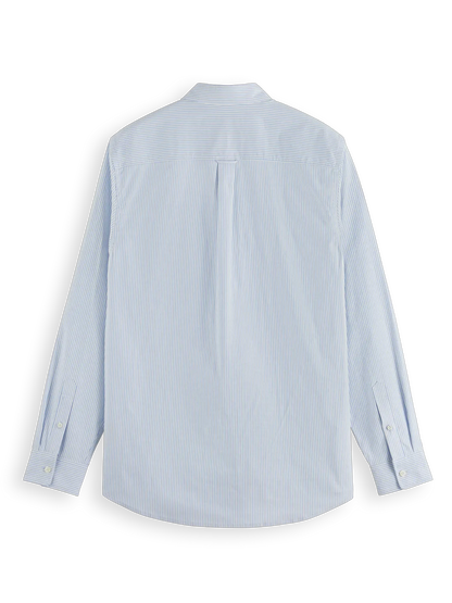 Essentials — Oxford Stripe Button Down Shirt