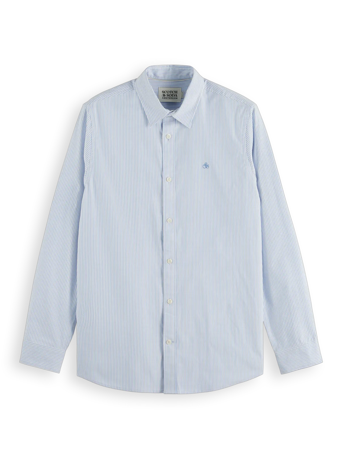 Essentials — Oxford Stripe Button Down Shirt