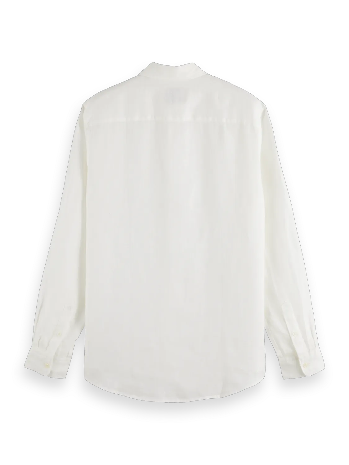 Essentials — Linen Long Sleeve Button-Down Shirt
