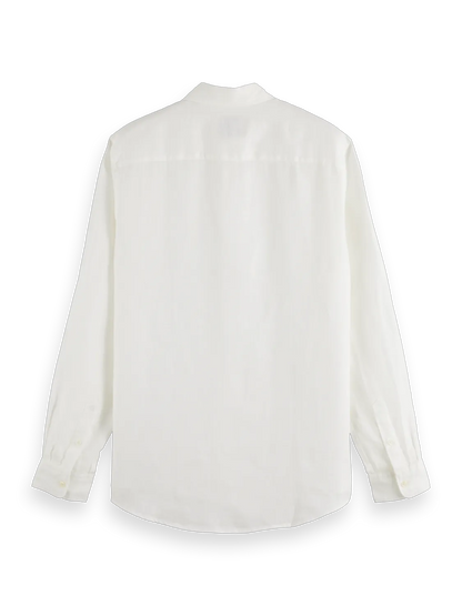 Essentials — Linen Long Sleeve Button-Down Shirt