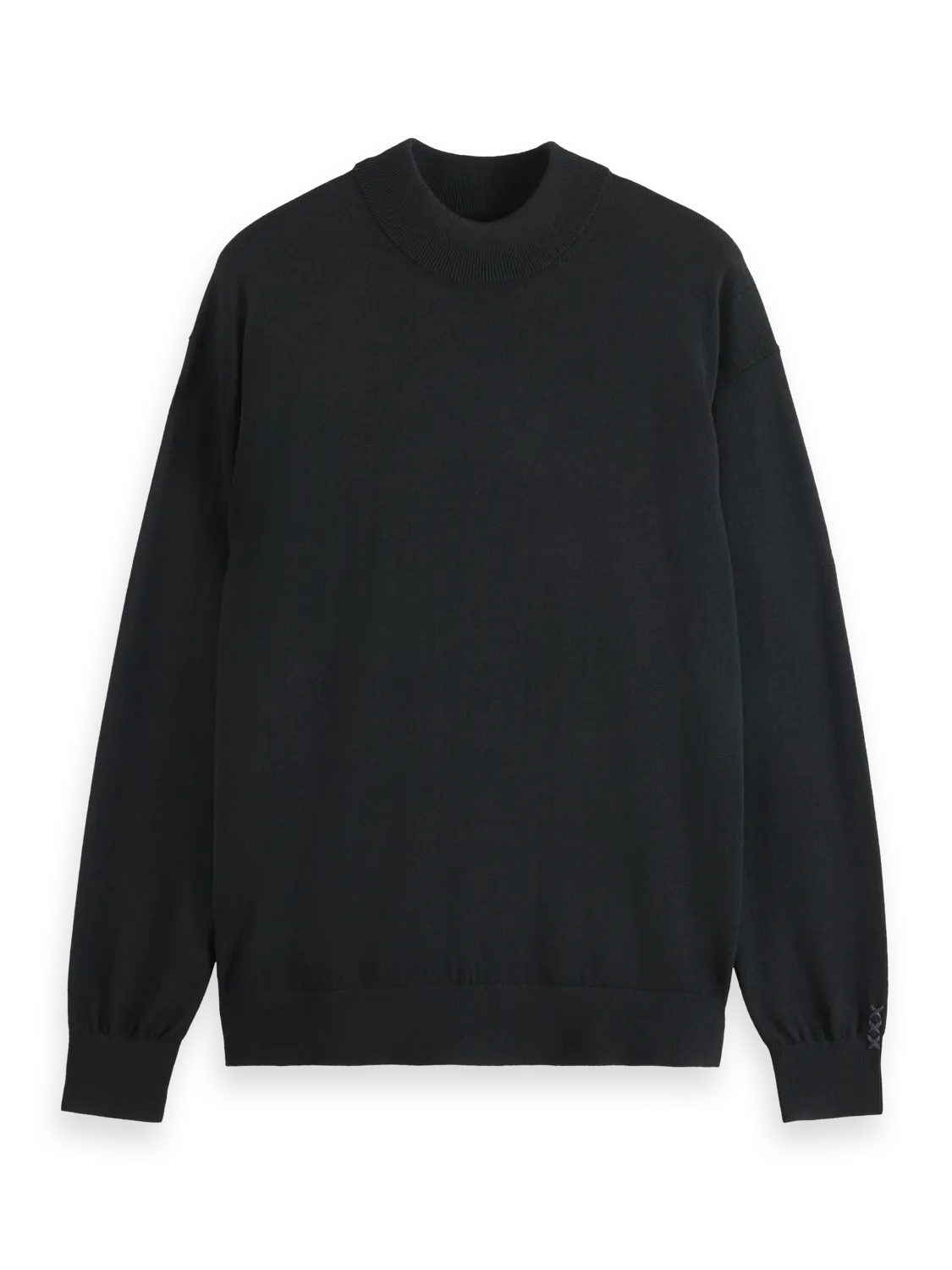 Essentials — Drop Shoulder Mock Neck Pullover