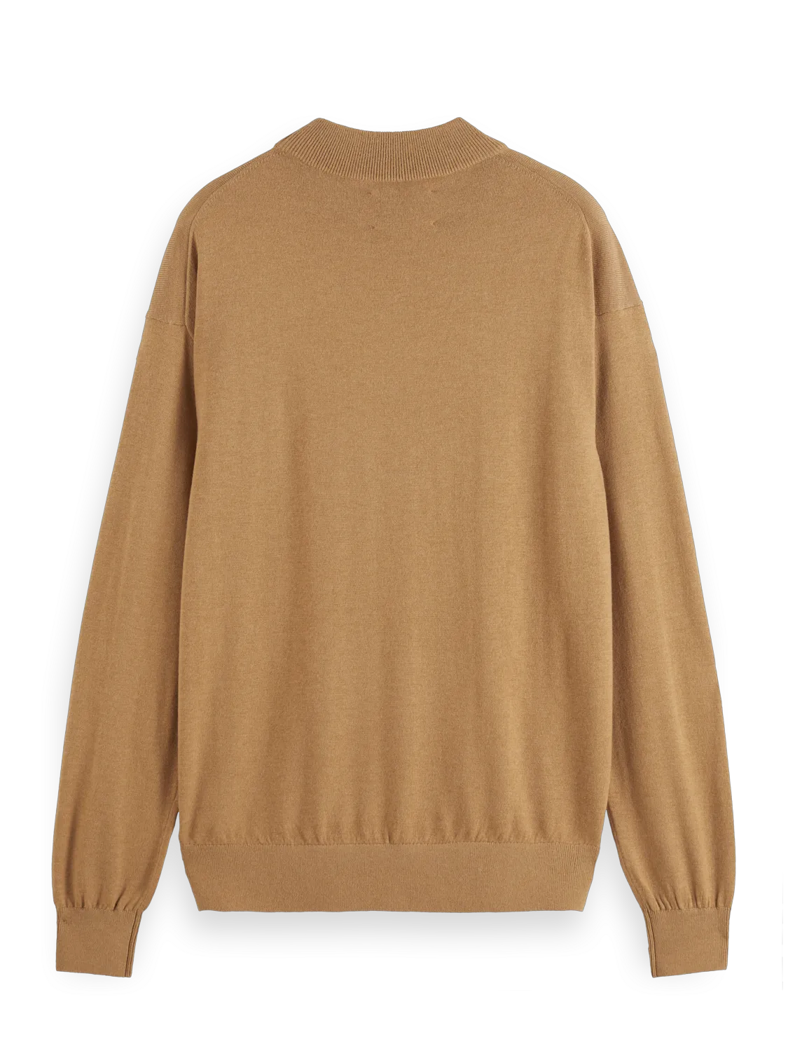 Essentials — Dropped Shoulder Mock Neck Pullover
