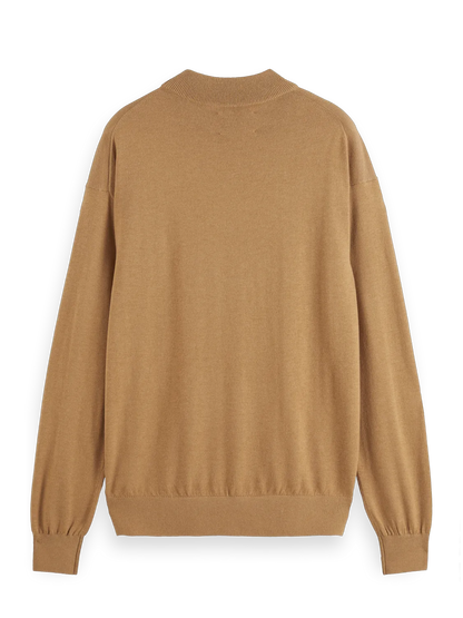 Essentials — Dropped Shoulder Mock Neck Pullover