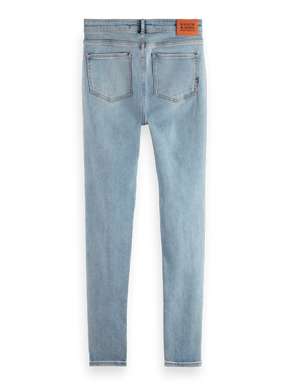 Essentials — Bohemienne Mid-Rise Skinny Jeans | Blue Mind