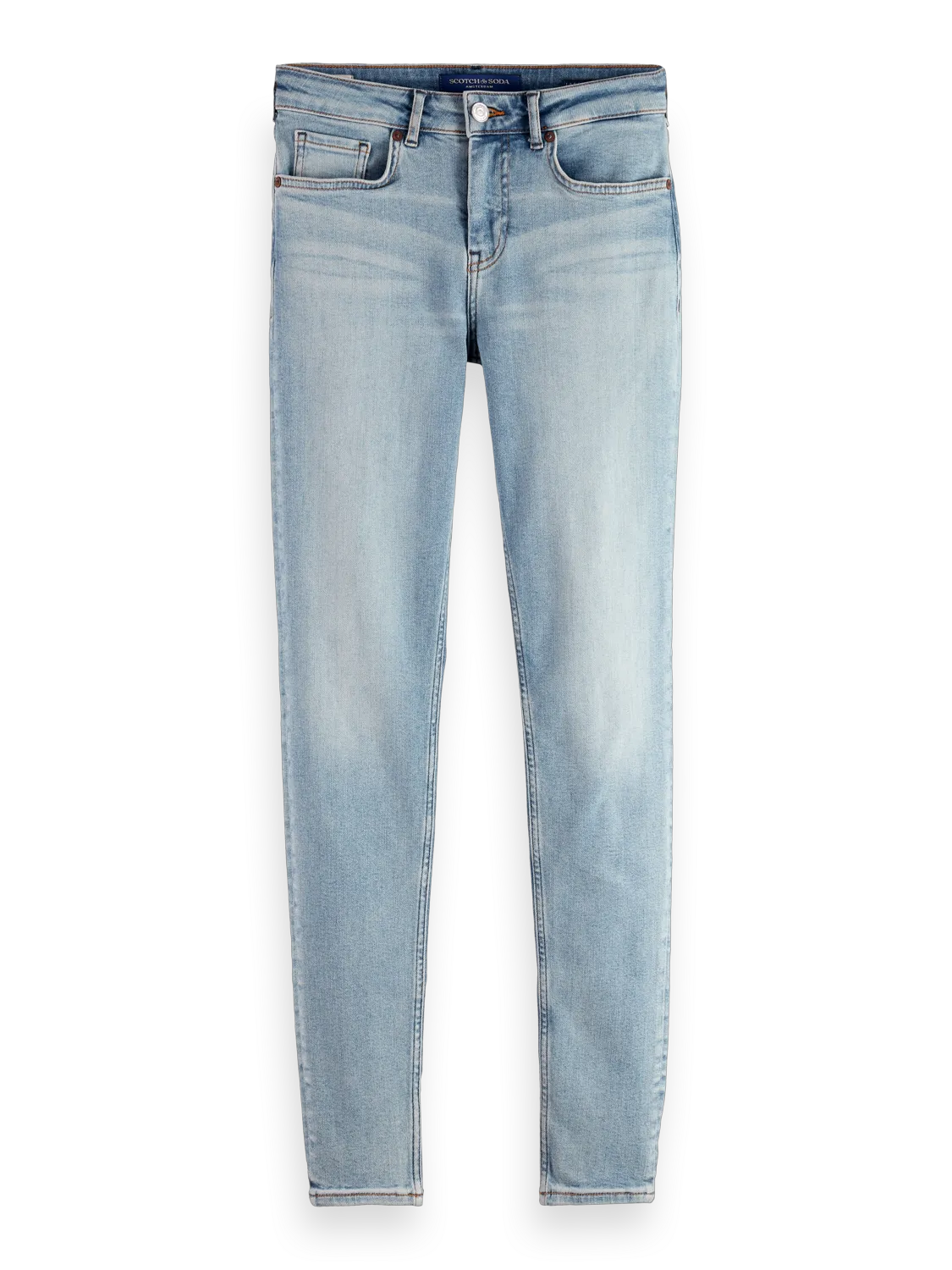 Essentials — Bohemienne Mid-Rise Skinny Jeans | Blue Mind