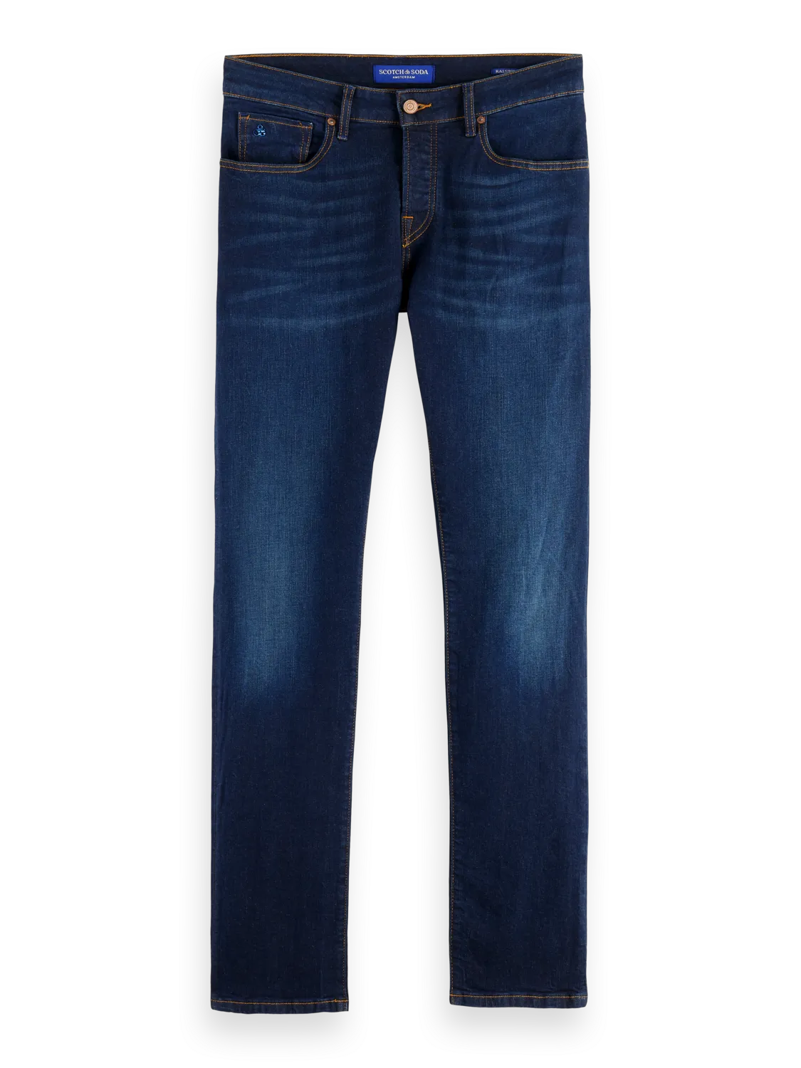 Essentials — Ralston Regular Slim Jeans | Beaten Blue