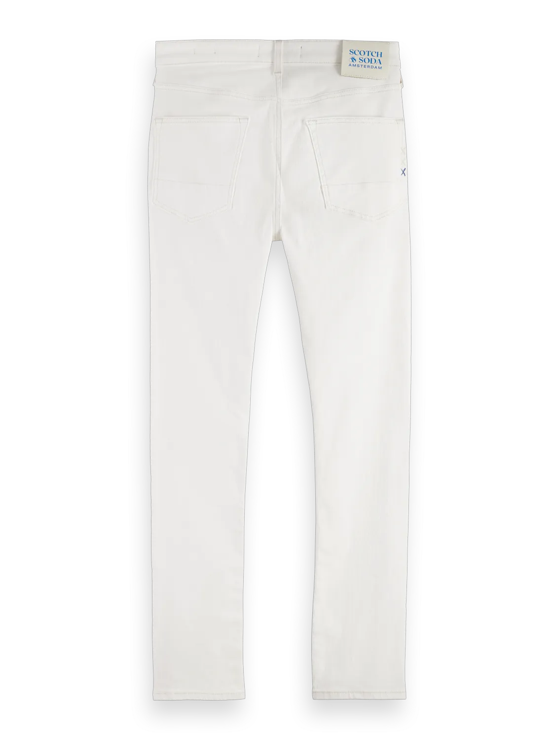 Core - Ralston Regular Slim Jeans | Cool White