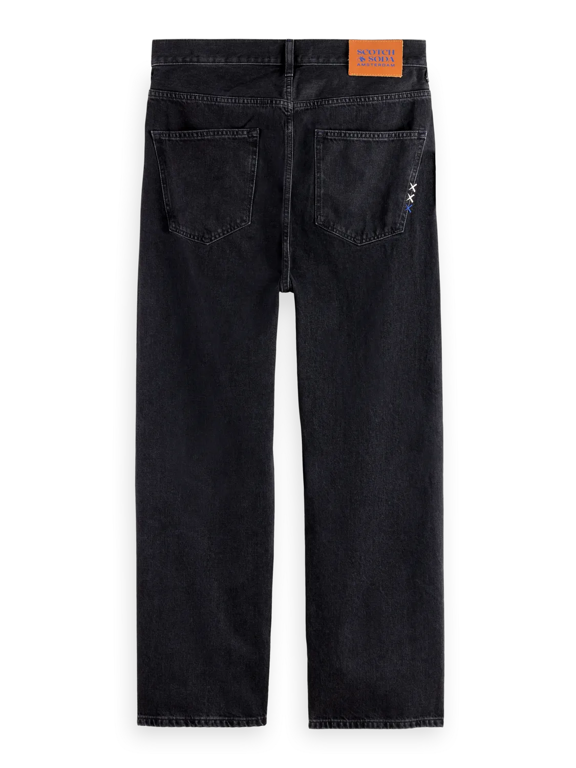 Essentials — The Pitch Loose Fit Jeans | Black Buzz