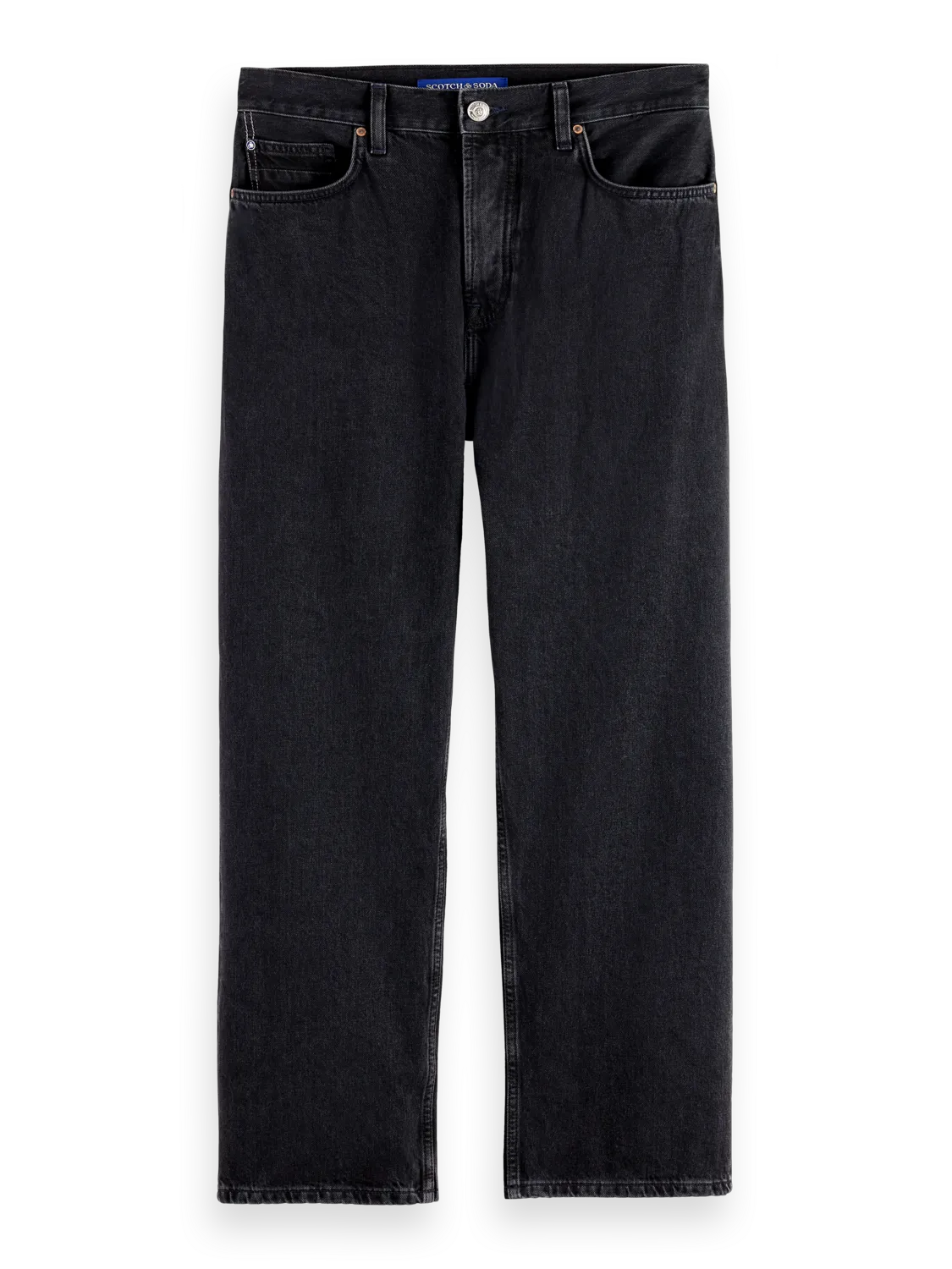 Essentials — The Pitch Loose Fit Jeans | Black Buzz