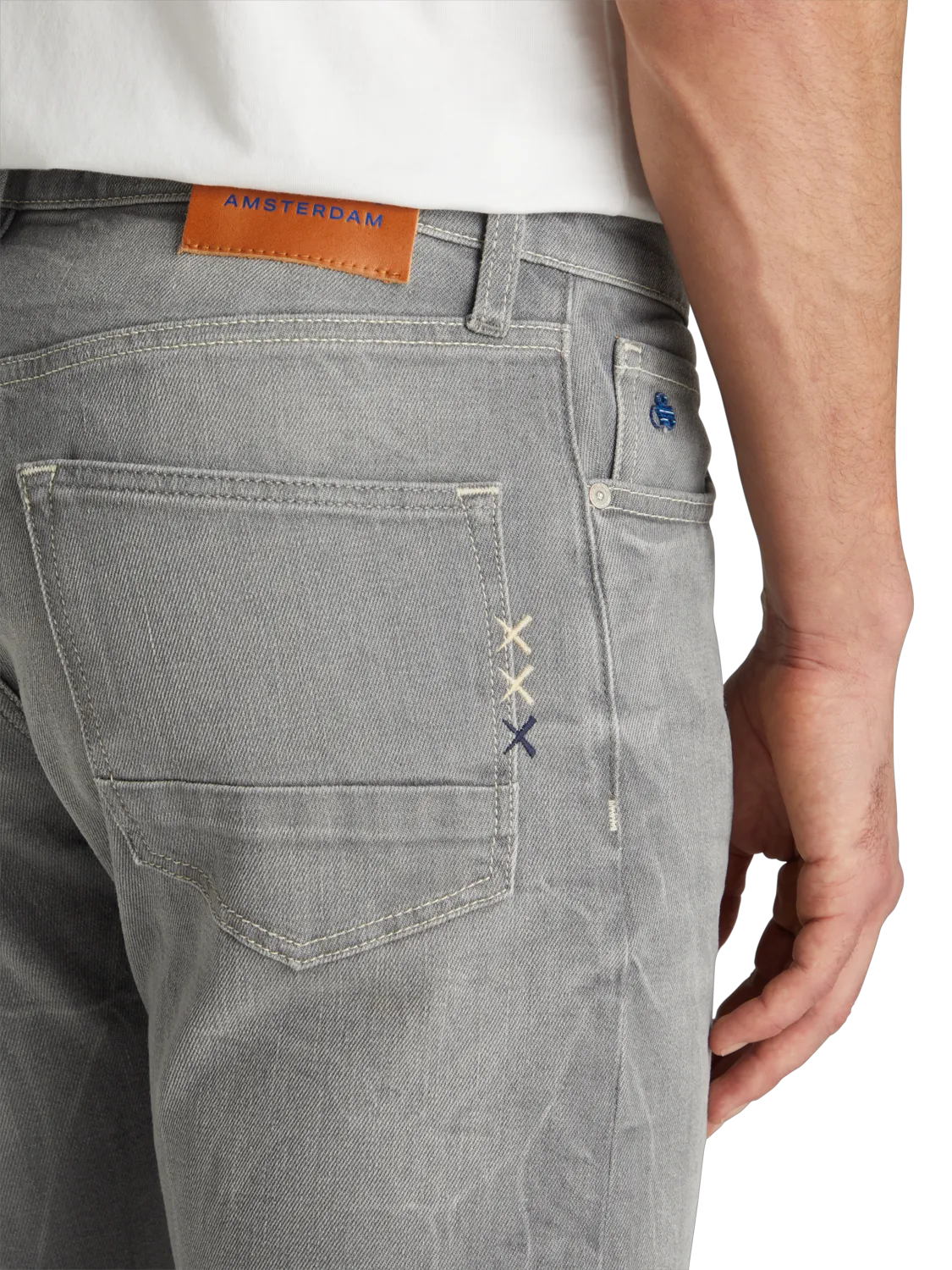 CORE Ralston regular slim jeans  –  Grey Sands
