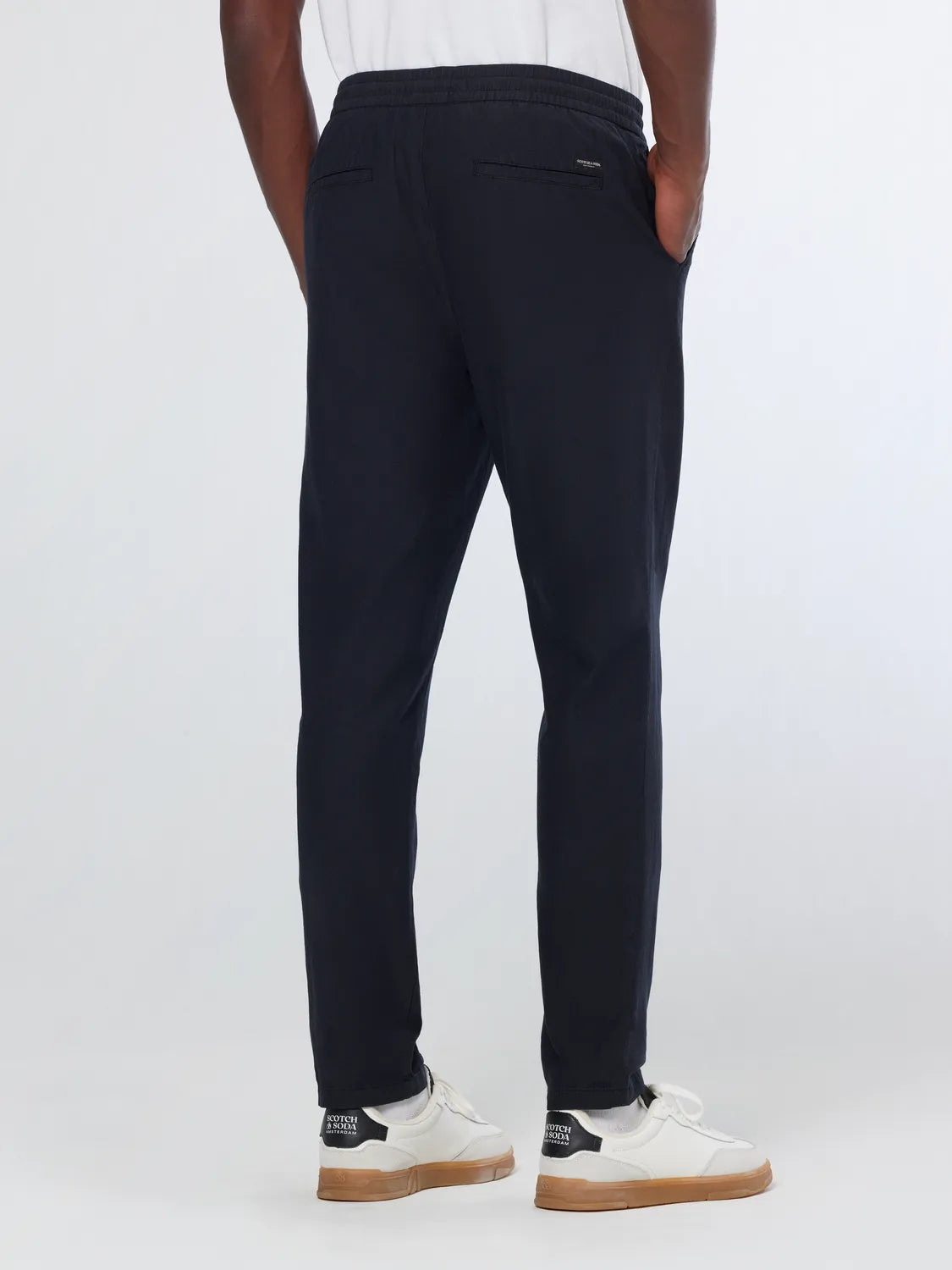 Essentials — Warren Cotton-Linen Twill Jogger