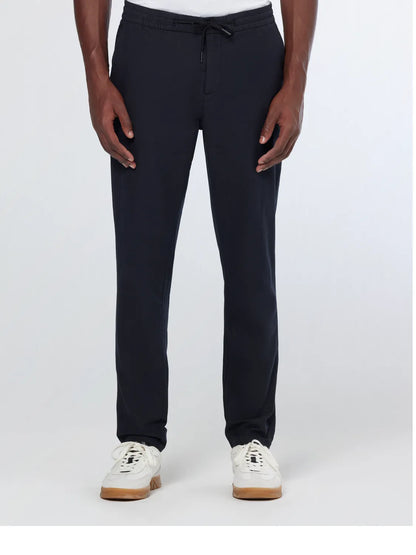 Essentials — Warren Cotton-Linen Twill Jogger
