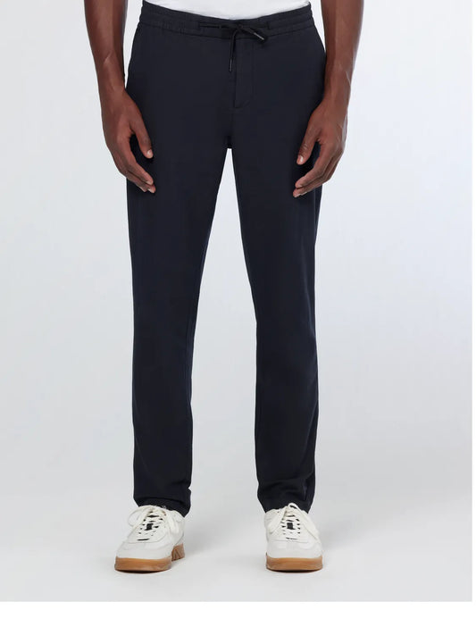 Essentials — Warren Cotton-Linen Twill Jogger