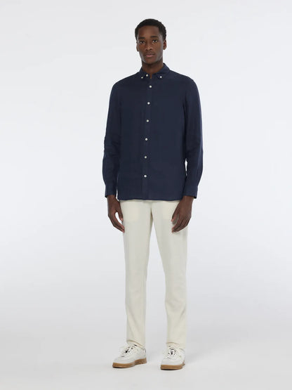 Essentials — Warren Cotton-Linen Twill Jogger