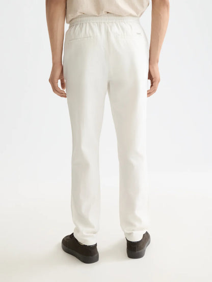 Essentials — Warren Cotton-Linen Twill Jogger