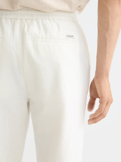 Essentials — Warren Cotton-Linen Twill Jogger