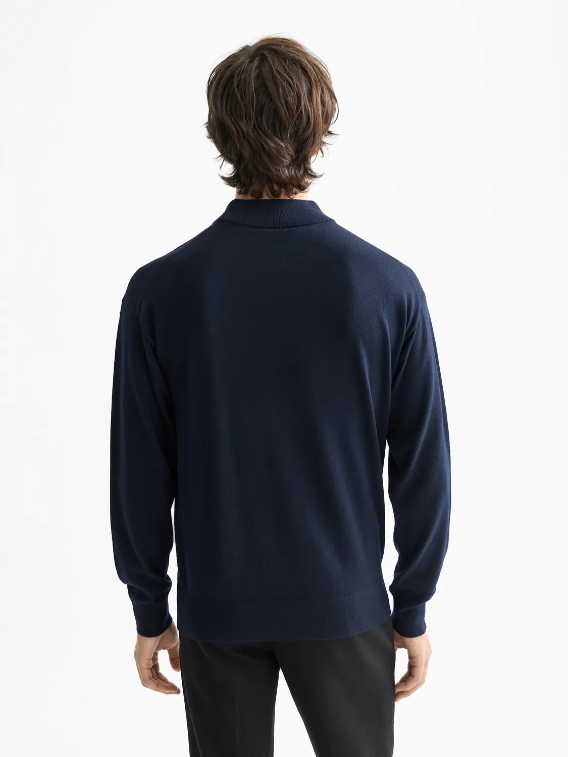 Core - Dropped Shoulder Mock Neck Pullover