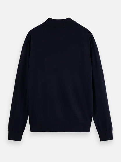 Core - Dropped Shoulder Mock Neck Pullover