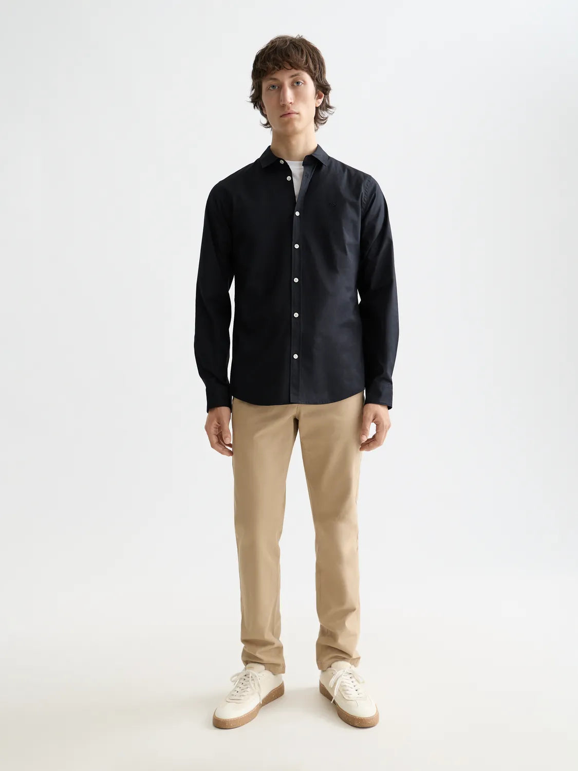 Core Poplin Solid Shirt