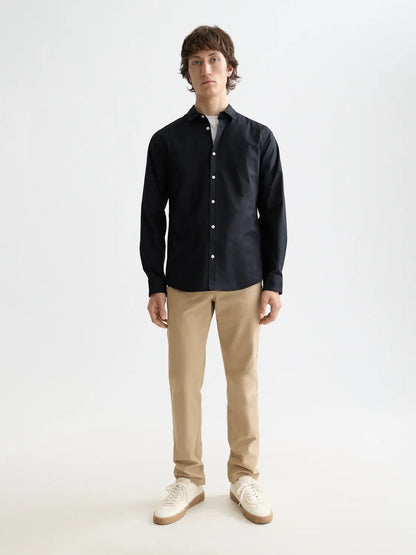 Core Poplin Solid Shirt