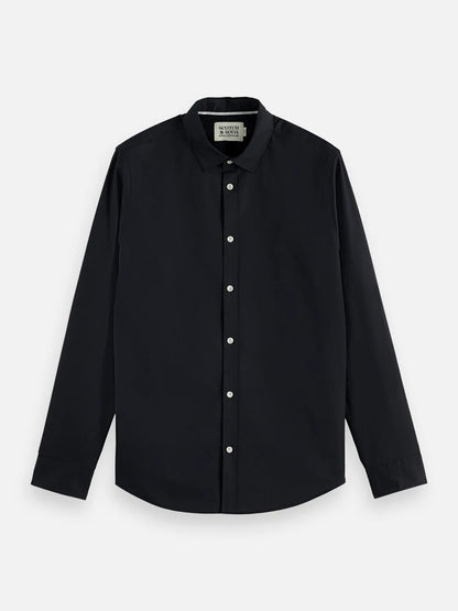 Core Poplin Solid Shirt
