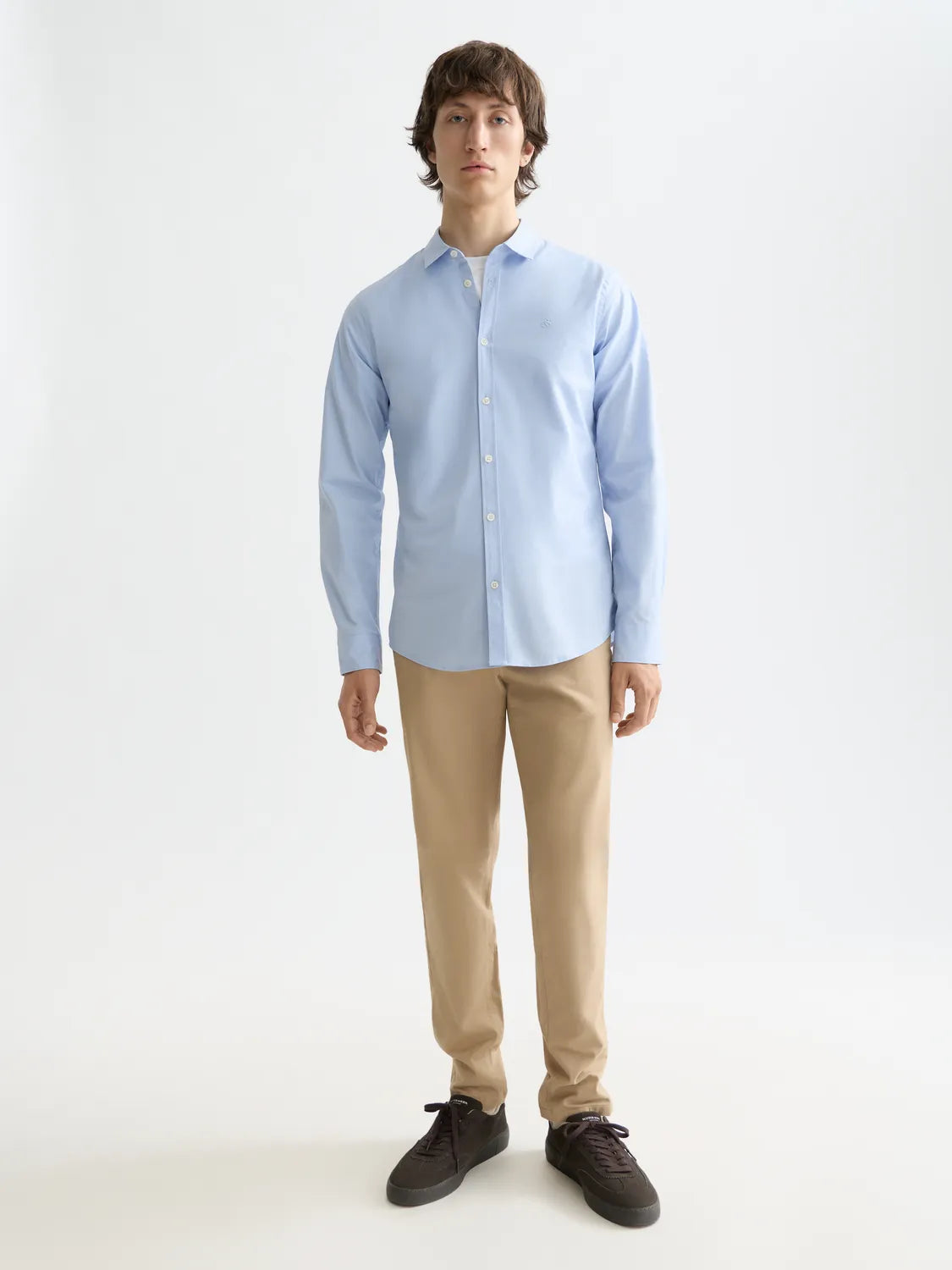 Core Poplin Solid Shirt