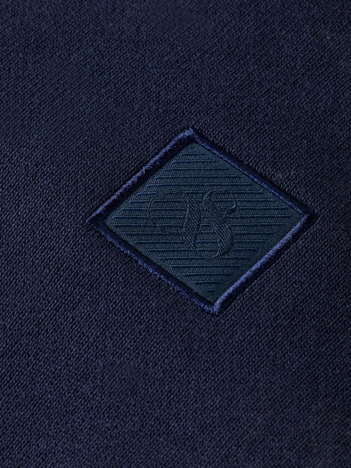 Boys' Core Regular-Fit Logo Badge Zip Through Hoodie