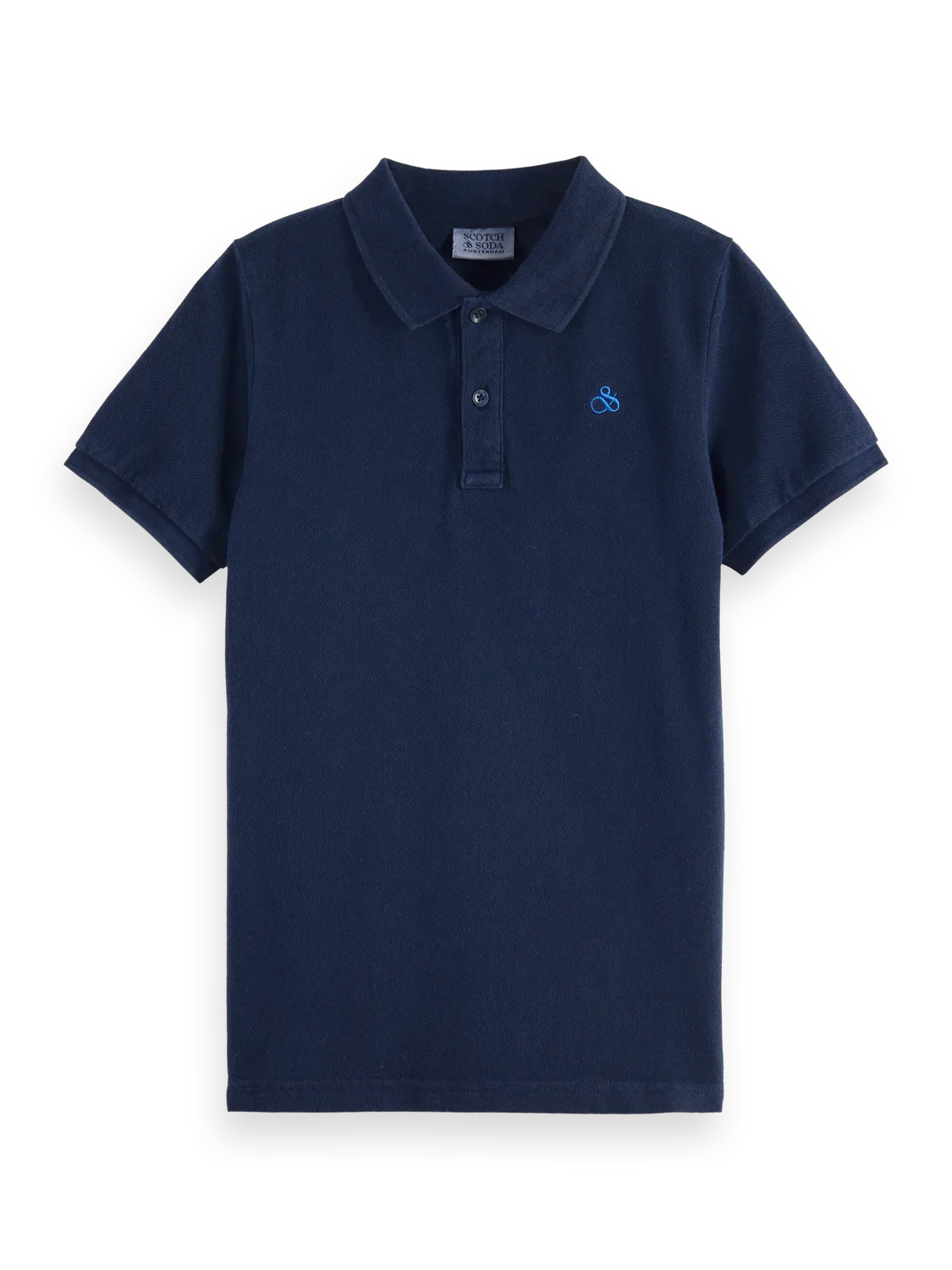 Boys' Core Garment Dyed Pique Polo