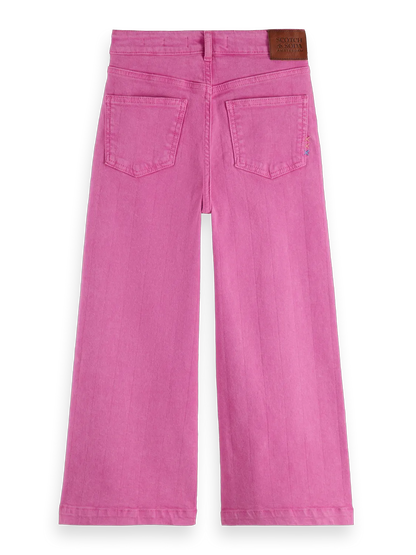 Girls' The Wave wide leg jeans Garment dyed colours