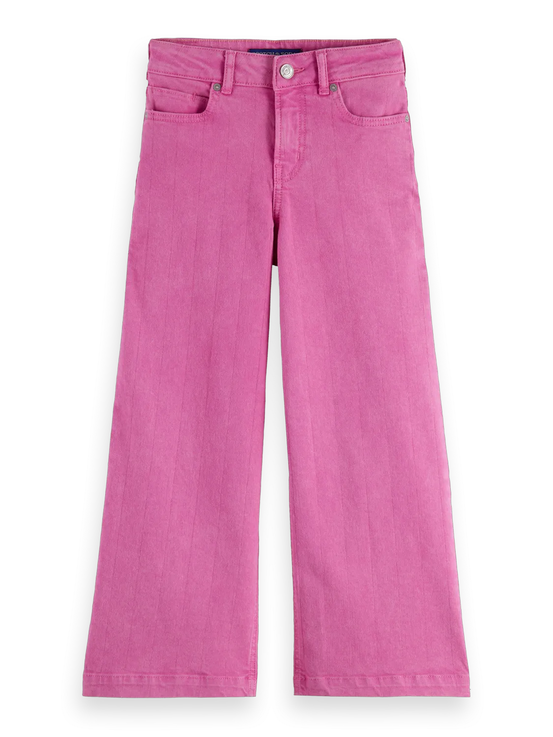 Girls' The Wave wide leg jeans Garment dyed colours