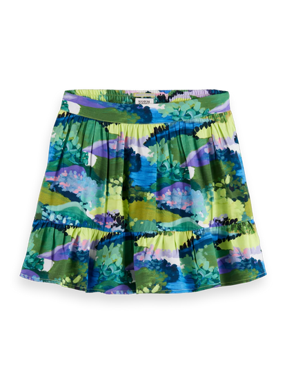 Printed Viscose Skirt