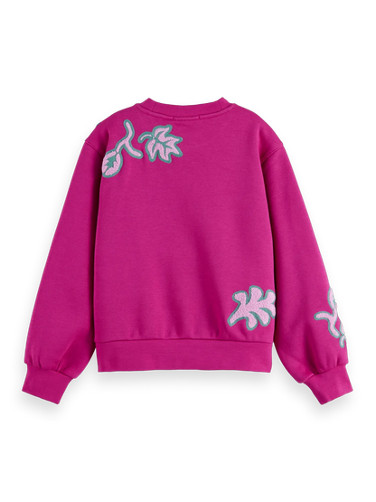 Relaxed-Fit Embroidered Sweatshirt
