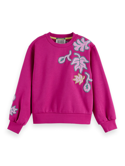 Relaxed-Fit Embroidered Sweatshirt