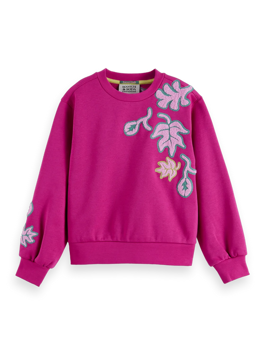 Relaxed-Fit Embroidered Sweatshirt