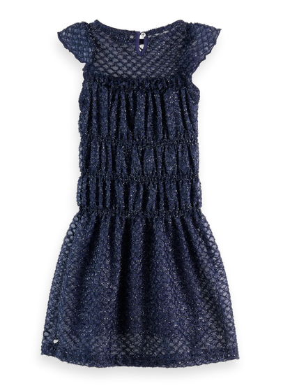 Girls' Fancy Lurex Party Dress