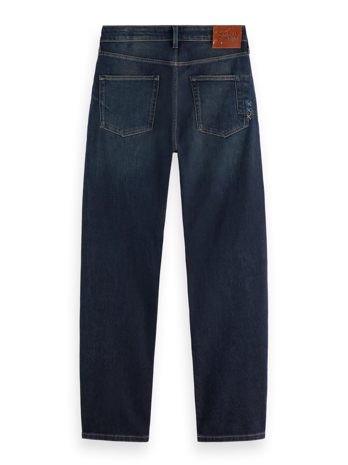 The Zee Straight Jeans — Paint It Blauw