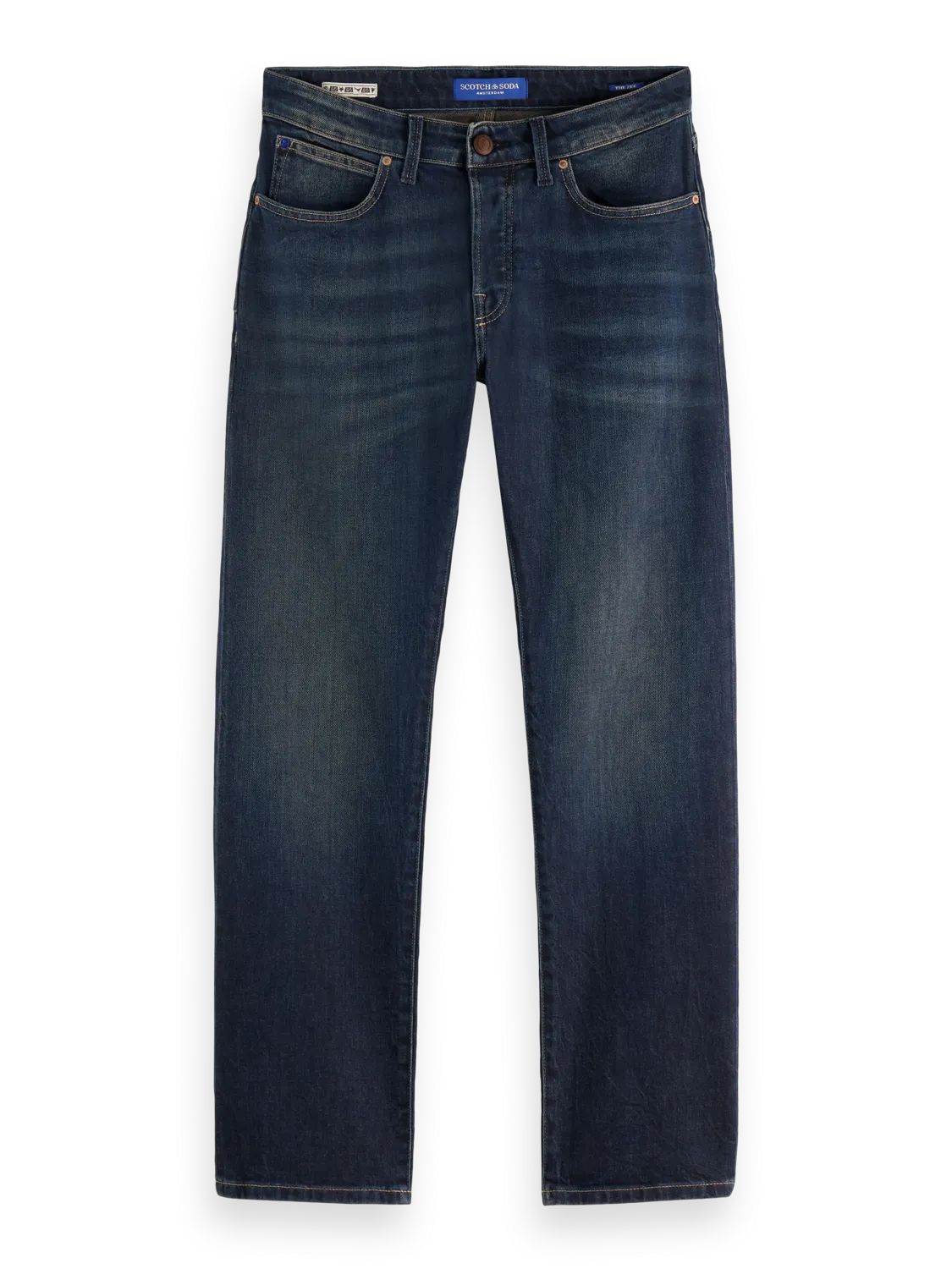 The Zee Straight Jeans — Paint It Blauw