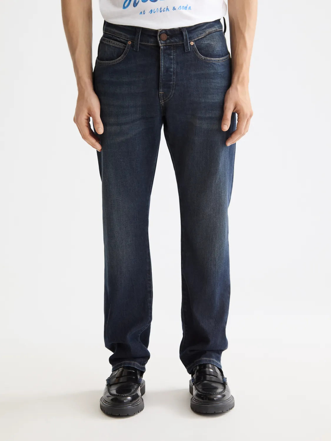 The Zee Straight Jeans — Paint It Blauw
