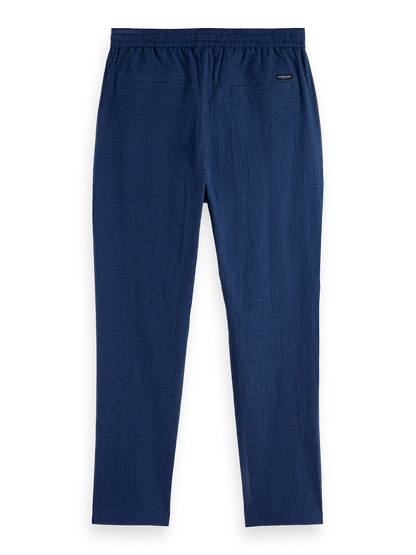 Finch - Cotton Blend Seersucker Tapered Fit Jogger