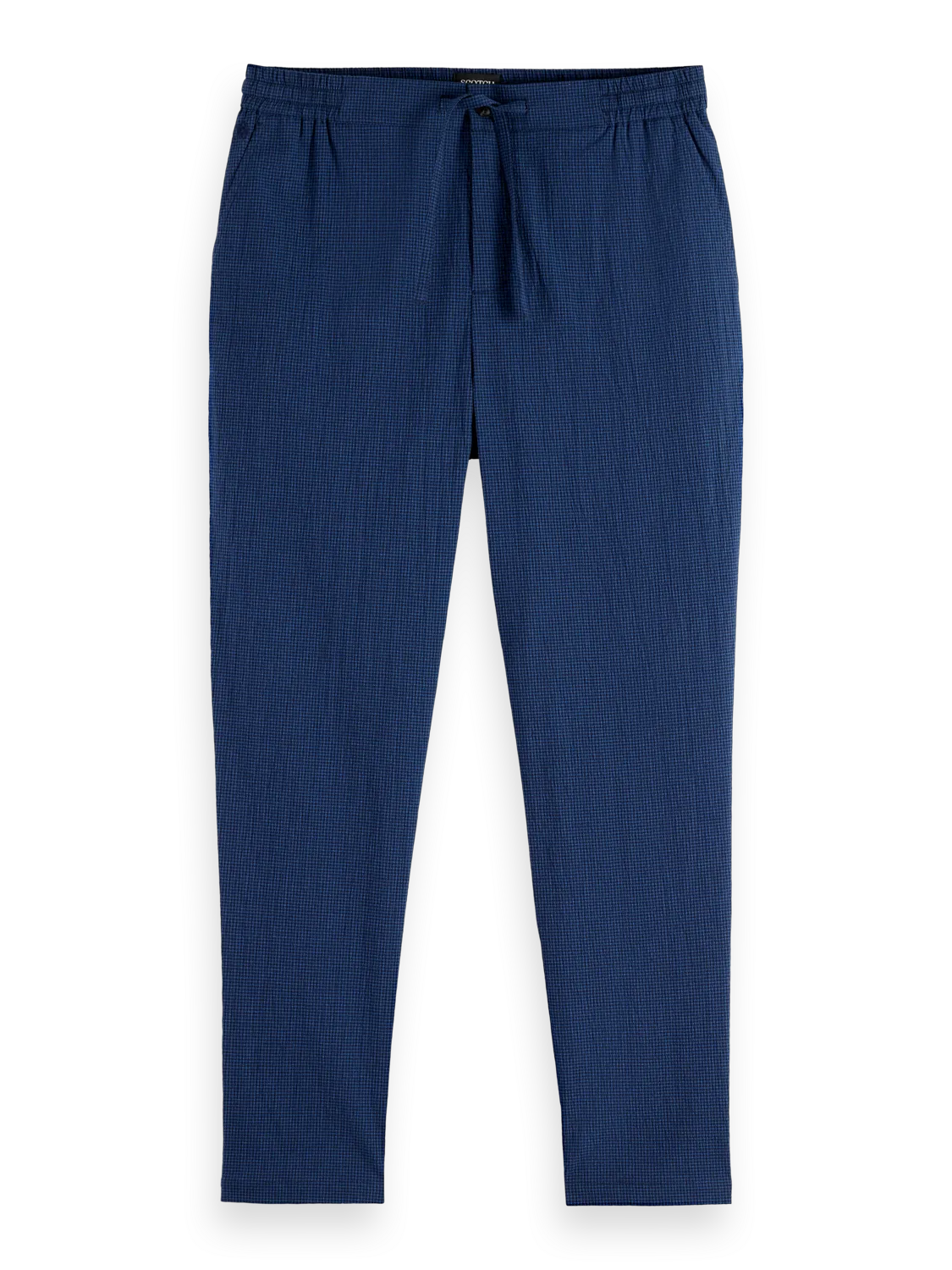 Finch - Cotton Blend Seersucker Tapered Fit Jogger