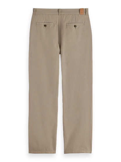 Otis - Relaxed Straight-Fit Cotton Linen Twill Chino