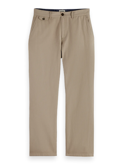 Otis - Relaxed Straight-Fit Cotton Linen Twill Chino