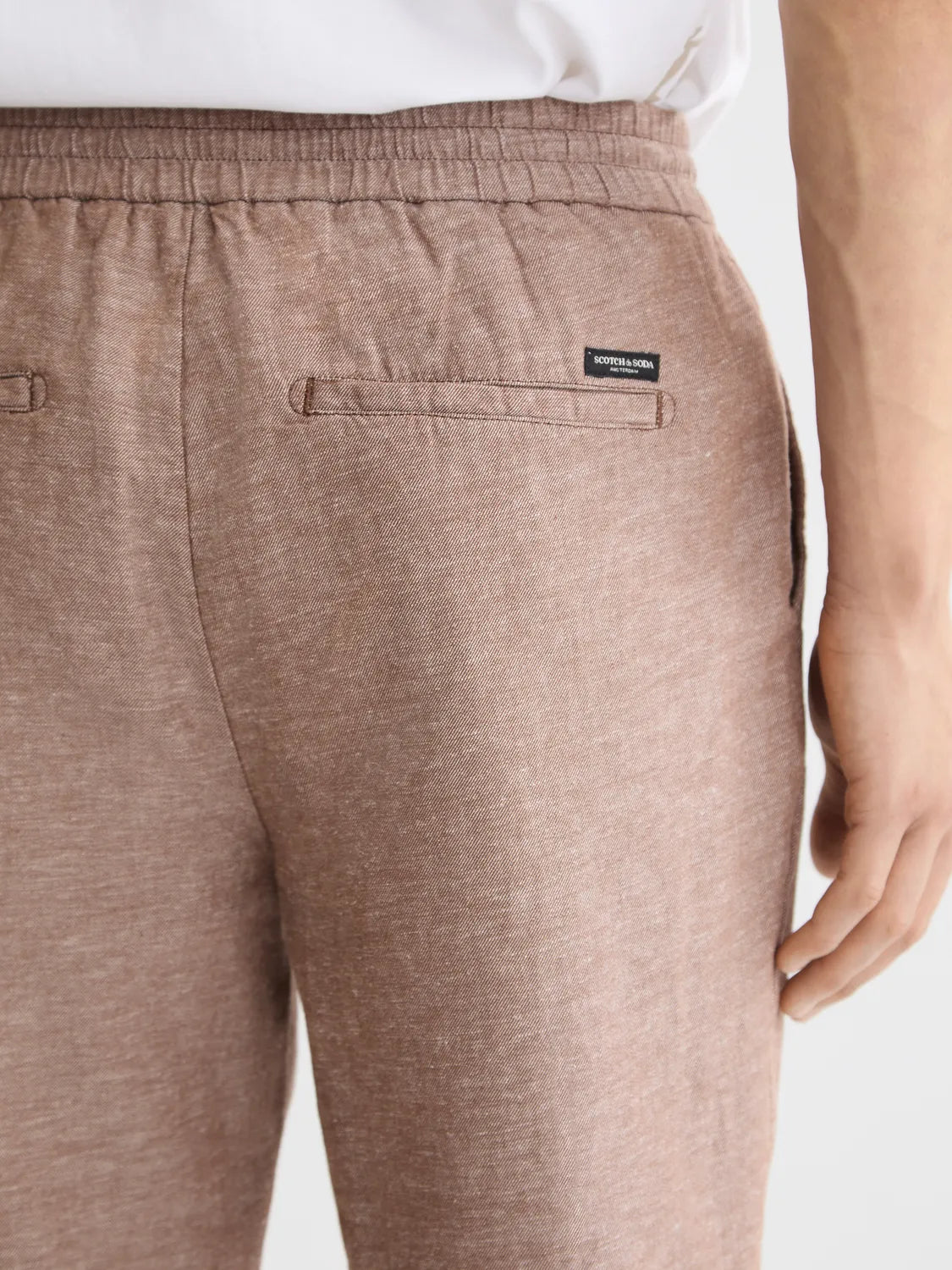 Seasonal Core - Warren Straight-Fit Cotton Linen Jogger