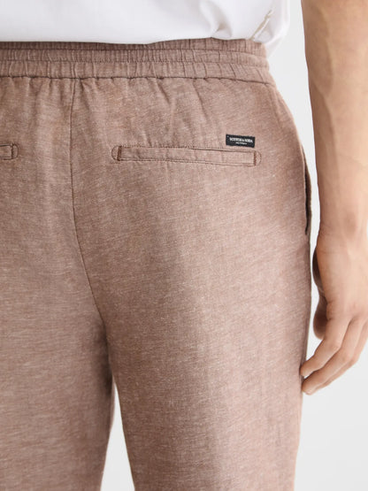 Seasonal Core - Warren Straight-Fit Cotton Linen Jogger